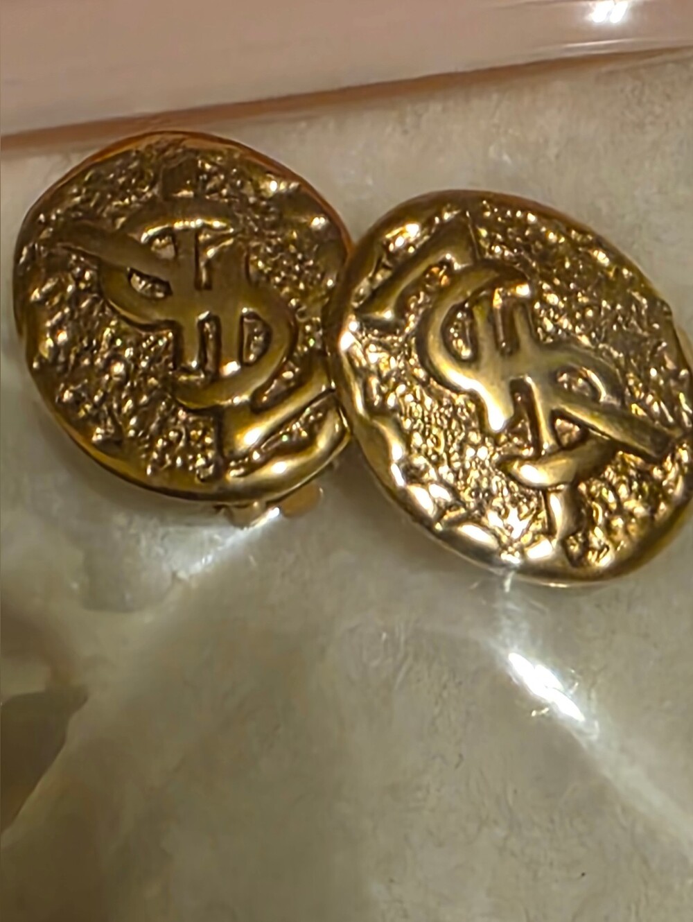 Vintage Yves Saint Laurent YSL Earrings 1990s/Gorgeous!